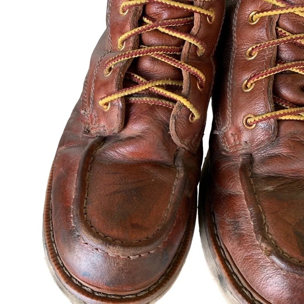 Herman Survivors Oakridge Work Boots Brown Leather Steel Toe Men's Size 12